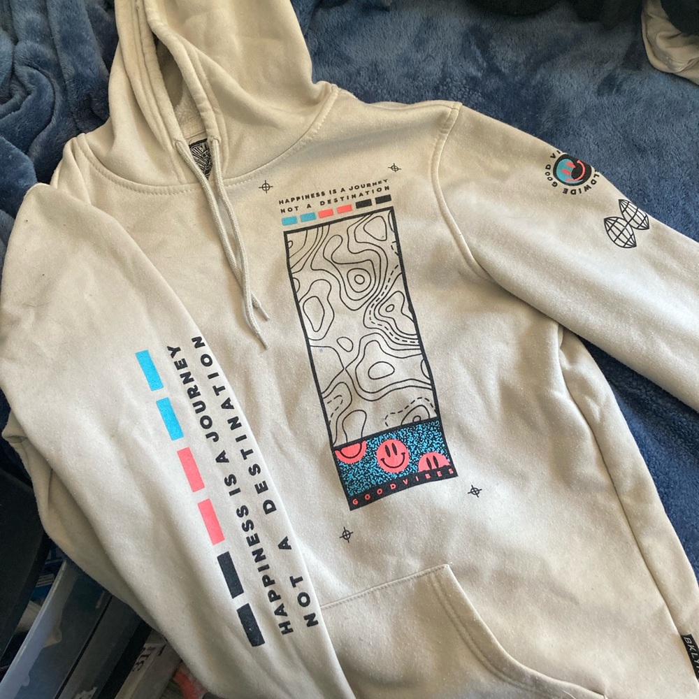 Happiness is a destination not a journey hoodie